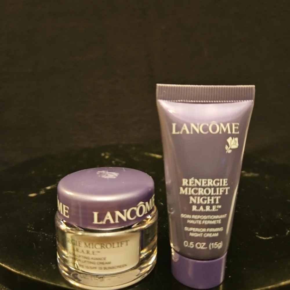 Lancôme Renergie Microlight Night R.A.R.E. .5oz Lot Of 2‎
